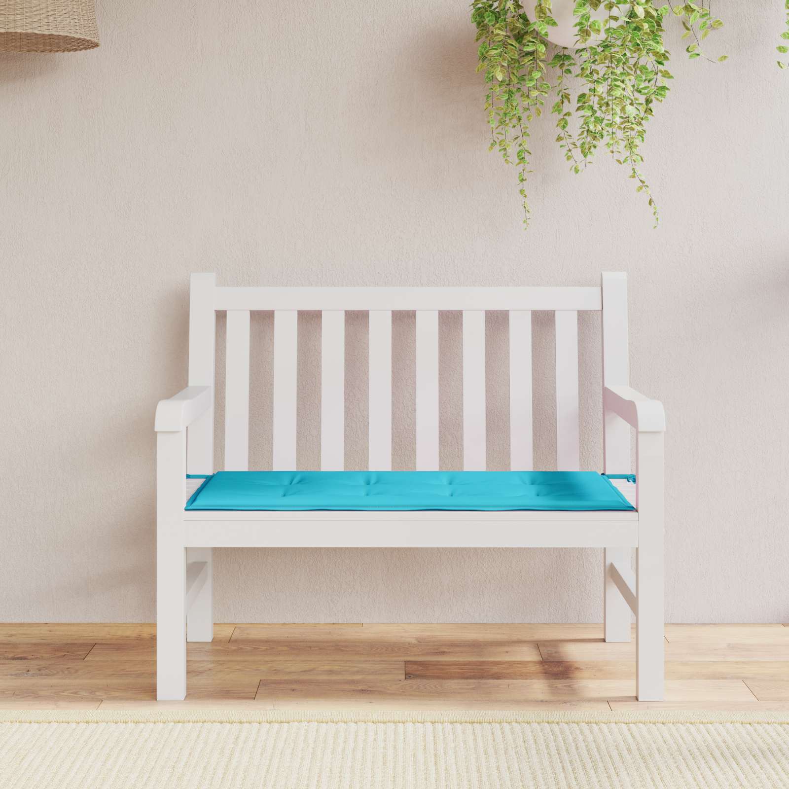 Vidaxx Sofakissen Uni Türkis 120 x 50 x 3 cm Oxford-Stoff