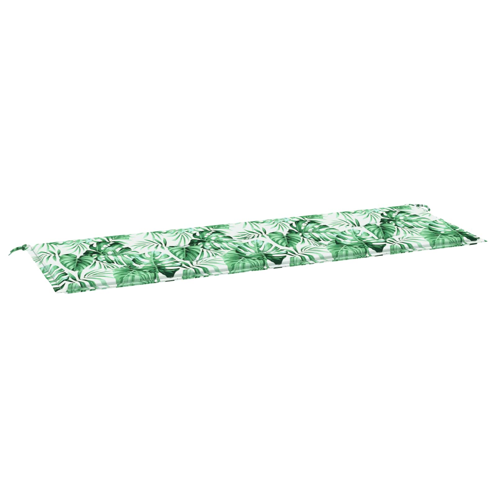 VidaXL Sofakissen Blatt Blattmuster 150 x 50 x 3 cm Oxford-Stoff