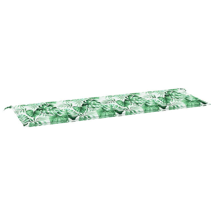 VidaXL Sofakissen Blatt Blattmuster 150 x 50 x 3 cm Oxford-Stoff