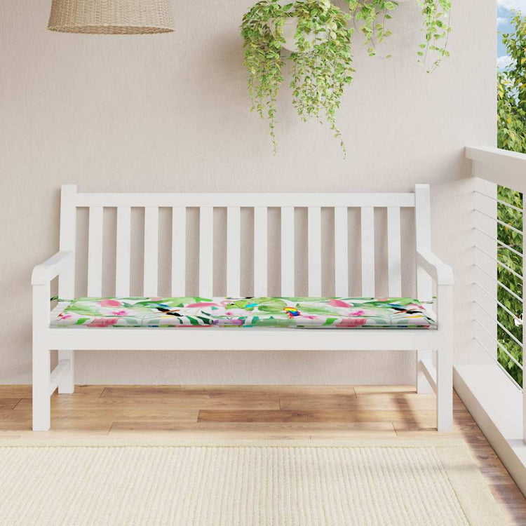 Vidaxl Garden Bench Kissen 150x50x3 cm Oxford Stoff mehrfach gelöscht