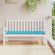 Vidaxl Gartenbank Kissen 150x50x3 cm Oxford Stoff Türkis