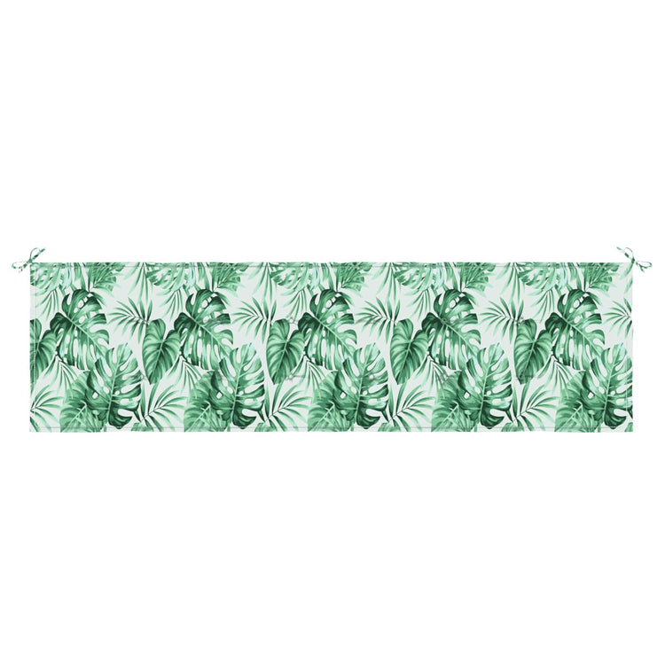 VidaXL Sofakissen Blatt Blattmuster 150 x 50 x 3 cm Oxford-Stoff
