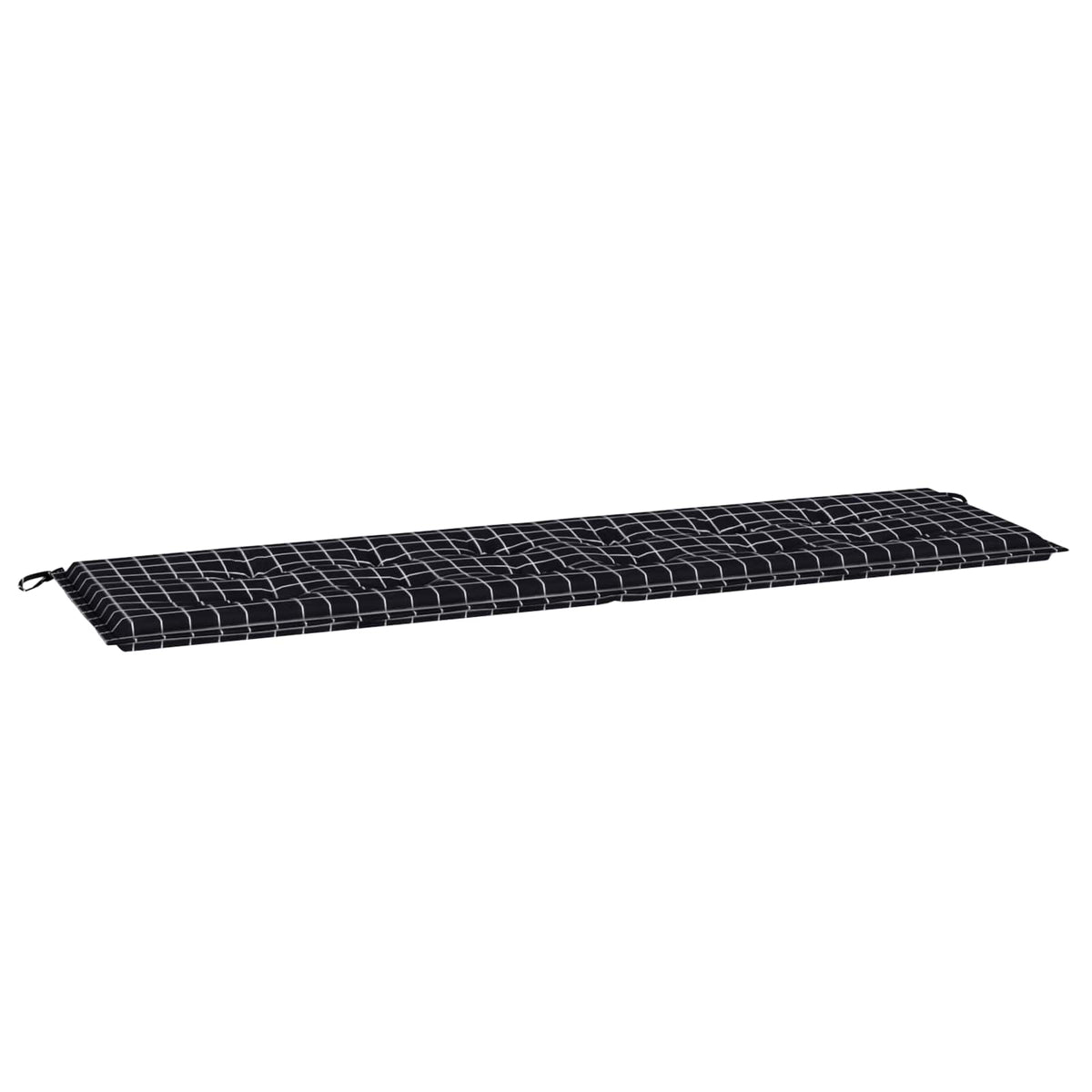 Vidaxx Sofakissen kariert Black Diamond 150 x 50 x 3 cm Oxford-Stoff