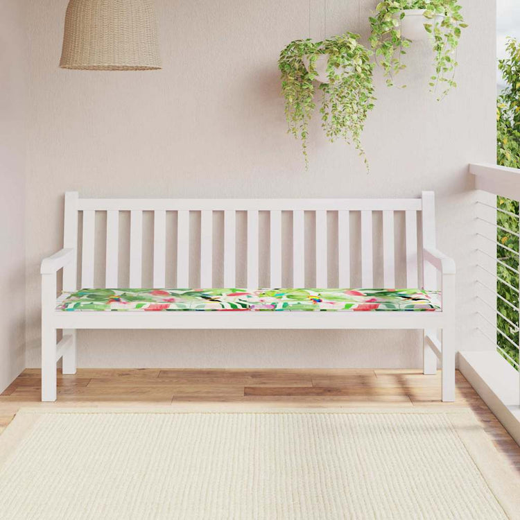 Vidaxx Sofakissen Blumen mehrfarbig 150 x 50 x 3 cm Oxford-Stoff