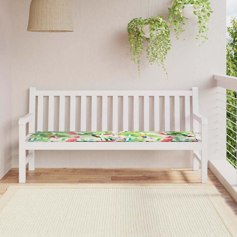 Vidaxx Sofakissen Blumen mehrfarbig 150 x 50 x 3 cm Oxford-Stoff