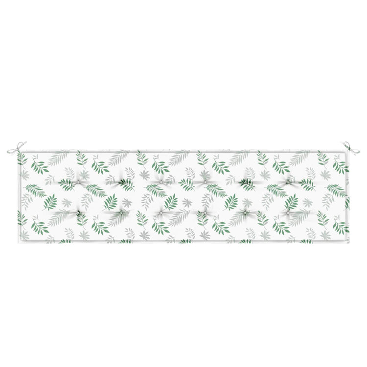 VidaXL Sofakissen Blatt Blattdesign 150 x 50 x 3 cm Oxford-Stoff