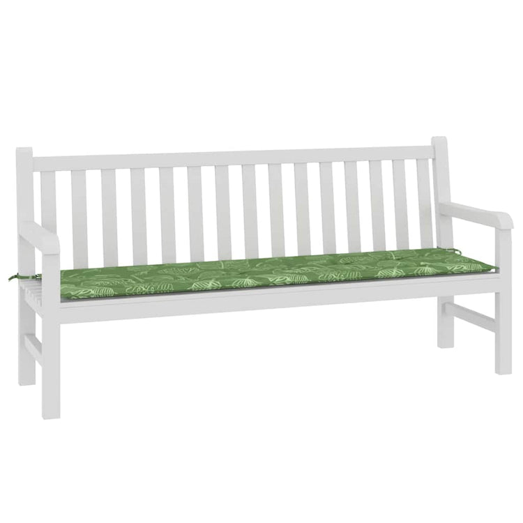 VidaXL Sofakissen Blatt Blattdesign 150 x 50 x 3 cm Oxford-Stoff