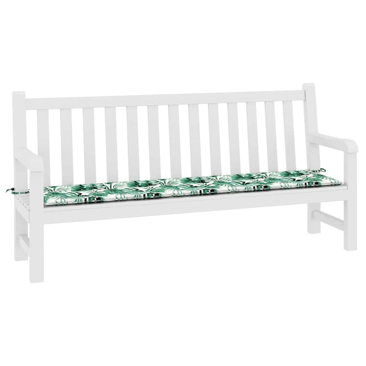 VidaXL Sofakissen Blatt Blattmuster 200 x 50 x 3 cm Oxford-Stoff