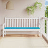 Vidaxl Gartenbank Kissen 200x50x3 cm Stoff Türkis