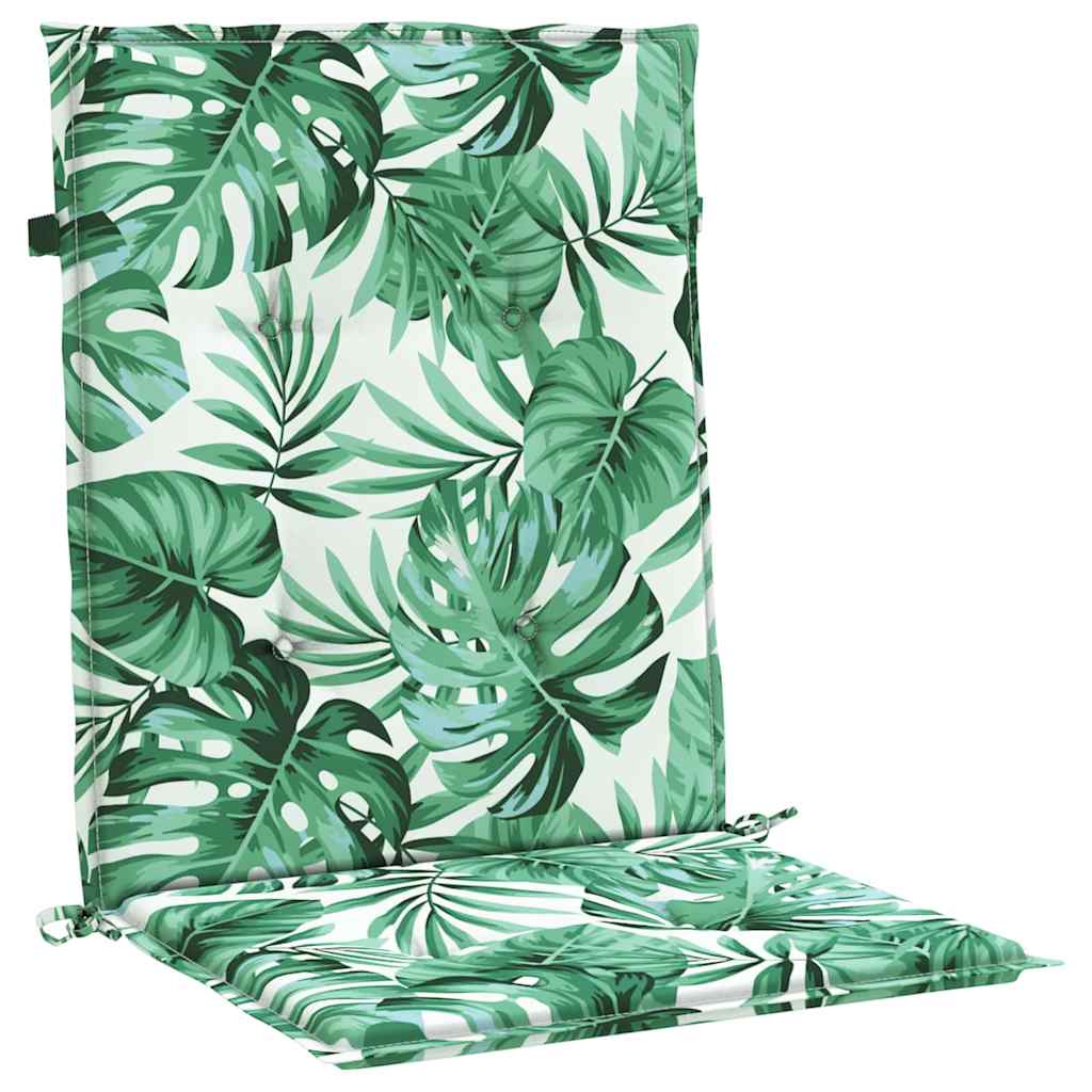 Vidaxx Rückenkissen Blatt 2 Stück Blattmuster 100 x 50 x 3 cm Oxford-Stoff