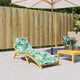 Vidaxl Lounger Kissenblattmuster Oxford Fabric
