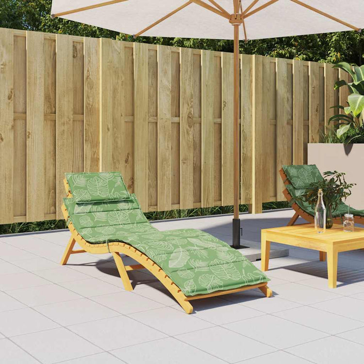 Vidaxl Lounger Kissenblattmuster Oxford Fabric