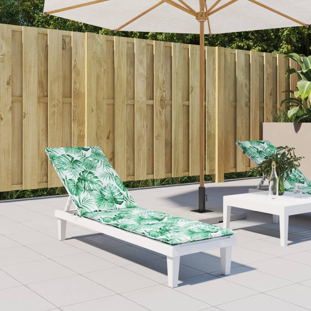 Vidaxl Terrassenstuhl Kissenblattmuster Oxford Stoff