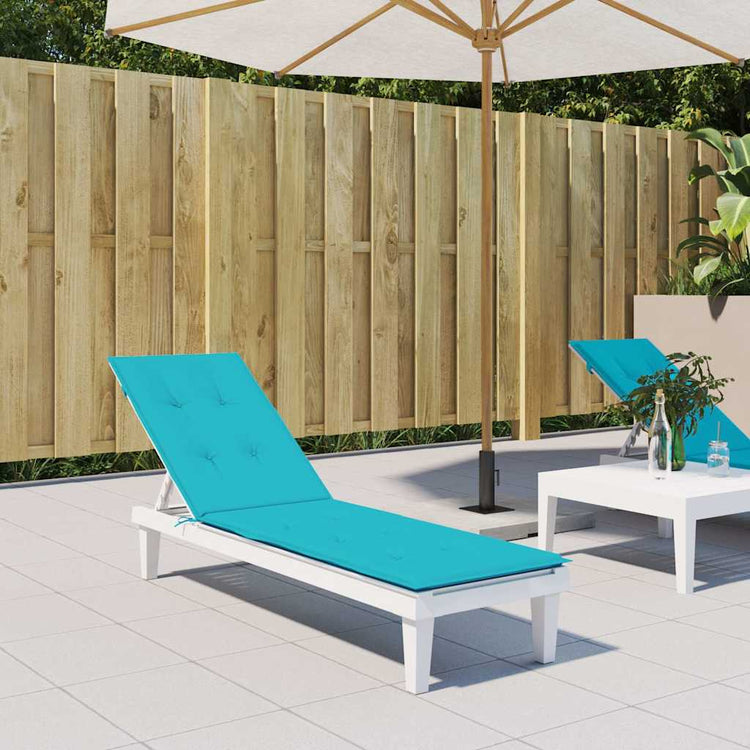 Vidaxl Patio Chair Kissen Oxford Fabric Turquoise
