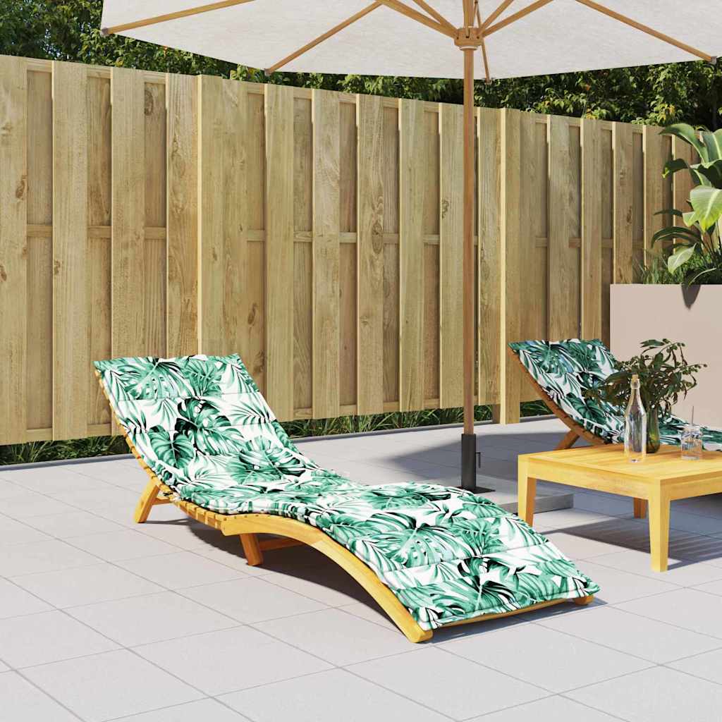 Vidaxx Loungekissen Blatt Blattmuster 200 x 70 x 3 cm Oxford-Stoff