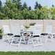VIDAXL STUHR Kissen 6 Stcs 40x40x7 cm Oxford Stoff schwarz