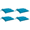 Vidaxl Palettenkissen 4 ST 50 x 50 x 7 cm Oxford Stoff hellblau