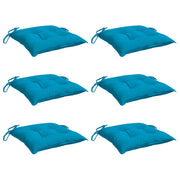 Vidaxl Palettenkissen 6 ST 50 x 50 x 7 cm Oxford Stoff hellblau - afbeelding 3
