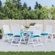 Vidaxl Palettenkissen 6 ST 50 x 50 x 7 cm Oxford Stoff hellblau - afbeelding 1
