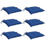 Vidaxl Palettenkissen 6 ST 50x50x7 cm Oxford Stoff blau - afbeelding 3
