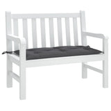 Vidaxl Garden Bench Kissen 100x50x7 cm Oxford Stoffanthrazit -gelöscht - afbeelding 1