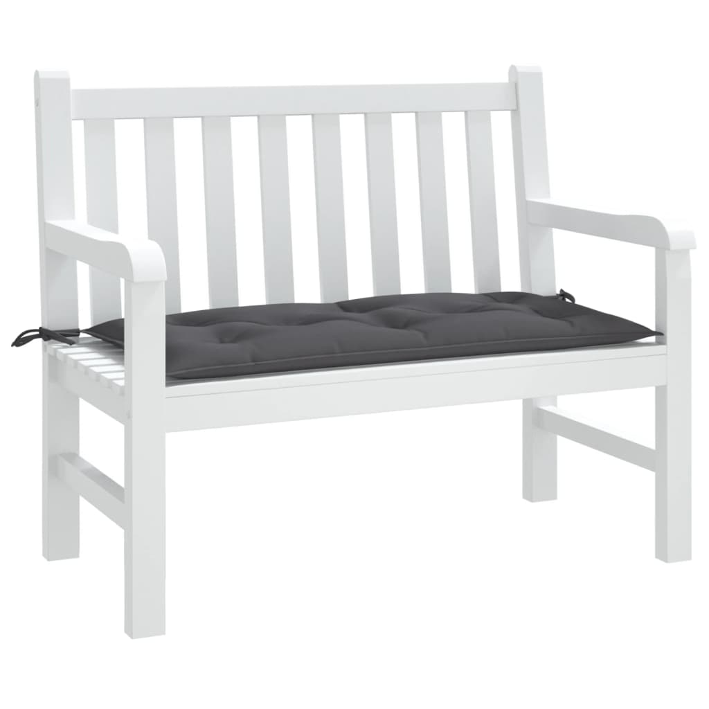 Vidaxl Garden Bench Kissen 100x50x7 cm Oxford Stoffanthrazit -gelöscht