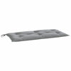 Vidaxl Garden Bench Kissen 100x50x7 cm Oxford Stoff grau