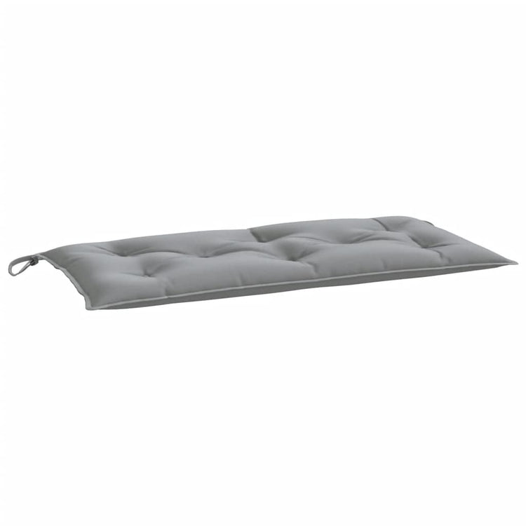 Vidaxl Garden Bench Kissen 100x50x7 cm Oxford Stoff grau
