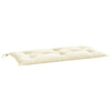 Vidaxx Gartenbankauflage 100x50x7 cm Oxford-Stoff cremefarben