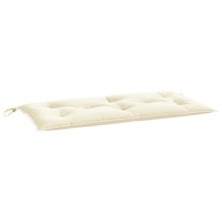 Vidaxx Gartenbankauflage 100x50x7 cm Oxford-Stoff cremefarben