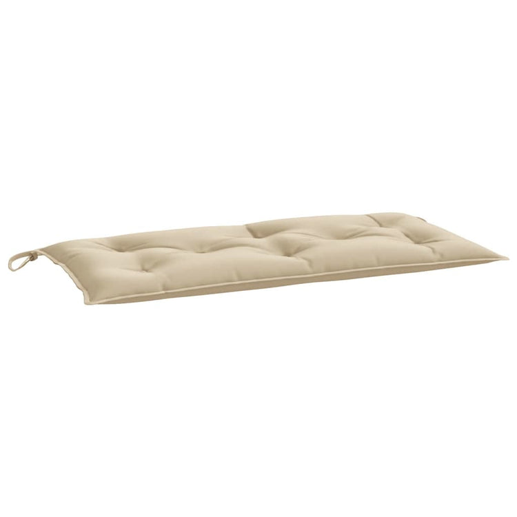Vidaxl Garden Bench Kissen 100x50x7 cm Oxford Stoff Beige