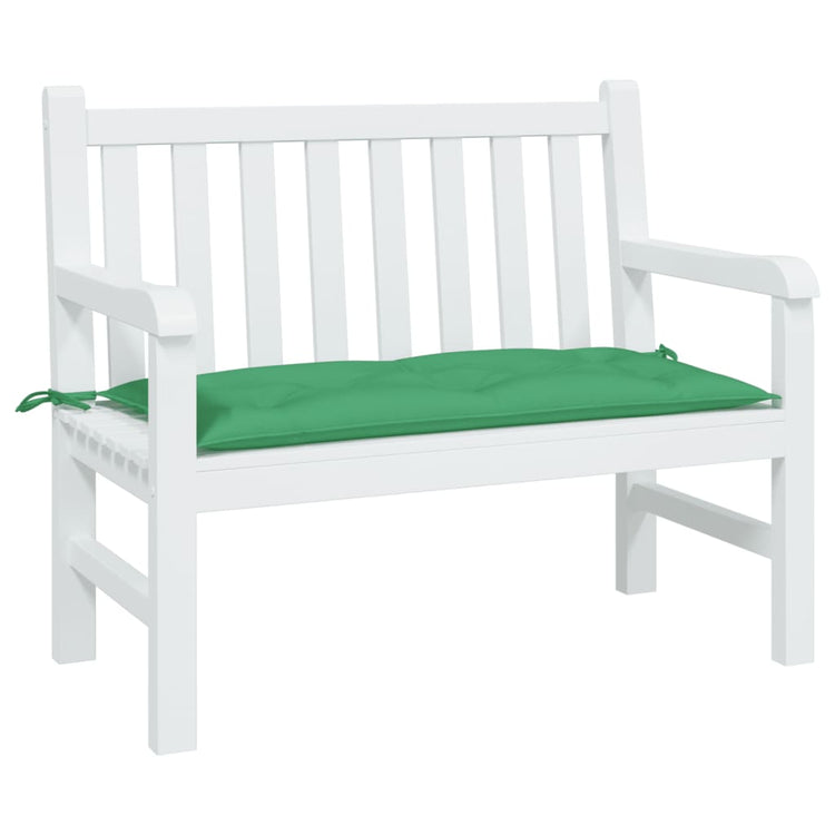 VidaXL Gartenbankauflage 100x50x7 cm Oxford-Stoff grün