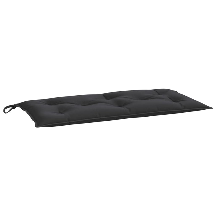 Vidaxl Garden Bench Kissen 100x50x7 cm Oxford Stoff schwarz