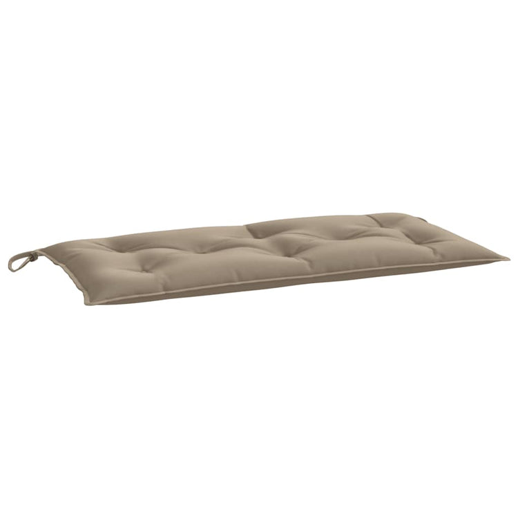 Vidaxl Garden Bench Kissen 100x50x7 cm Oxford Stofftaupe