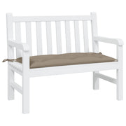 Vidaxl Garden Bench Kissen 100x50x7 cm Oxford Stofftaupe - afbeelding 1