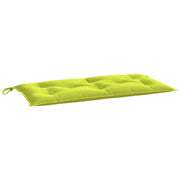 Vidaxl Garden Bench Kissen 100x50x7 cm Oxford Stoff klar grün - afbeelding 2