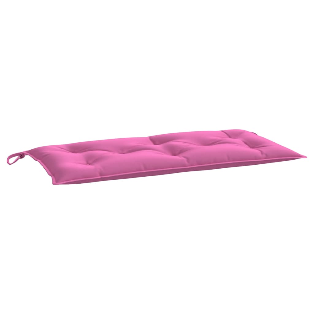 Vidaxl Garden Bench Kissen 100x50x7 cm Oxford Stoff rosa