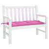Vidaxl Garden Bench Kissen 100x50x7 cm Oxford Stoff rosa