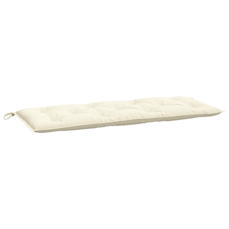 Vidaxx Gartenbankauflage 120x50x7 cm Oxford-Stoff cremefarben