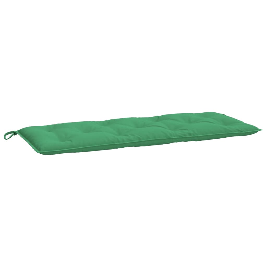 Vidaxl Gartenbank Kissen 120x50x7 cm Oxford Stoff grün