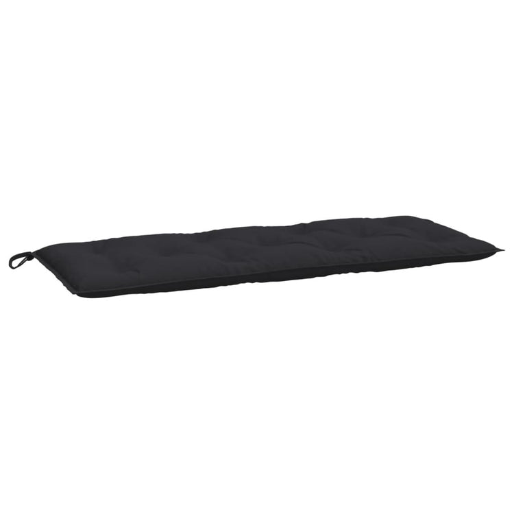 Vidaxl Gartenbank Kissen 120x50x7 cm Oxford Stoff schwarz