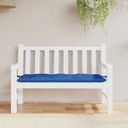 Vidaxl Gartenbank Kissen 120x50x7 cm Oxford Stoff Blau - afbeelding 3