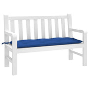 Vidaxl Gartenbank Kissen 120x50x7 cm Oxford Stoff Blau - afbeelding 1
