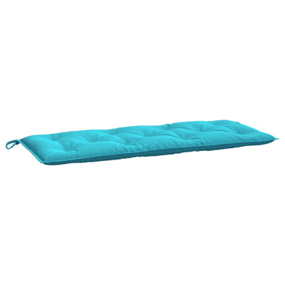 Vidaxl Gartenbank Kissen 120x50x7 cm Stoff Türkis