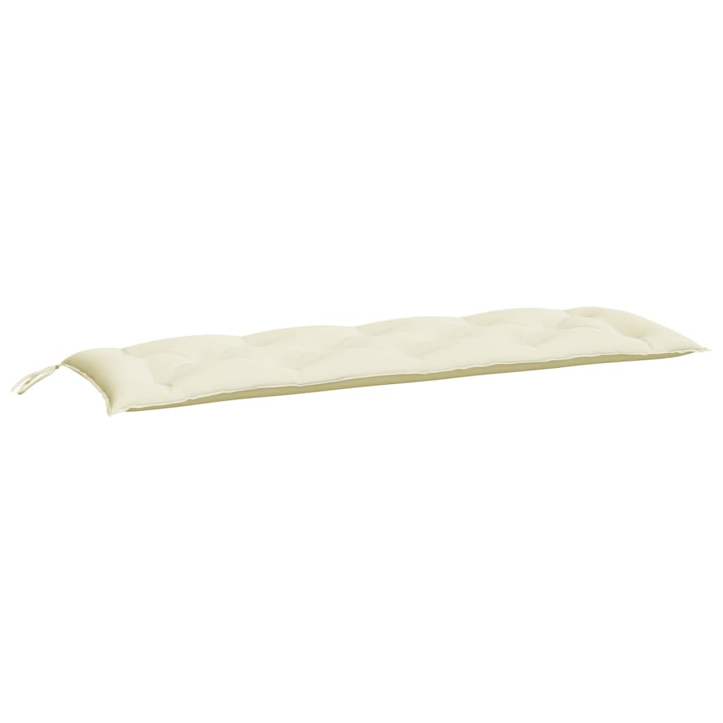 Vidaxx Gartenbankauflage 150x50x7 cm Oxford-Stoff cremefarben