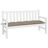 Vidaxl Garden Bench Kissen 150x50x7 cm Oxford Stofftaupe - afbeelding 3