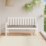 Vidaxl Garden Bench Kissen 150x50x7 cm Oxford Stofftaupe - afbeelding 1