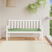 Vidaxl Gartenbank Kissen 150x50x7 cm Oxford Stoffblattmuster - afbeelding 1