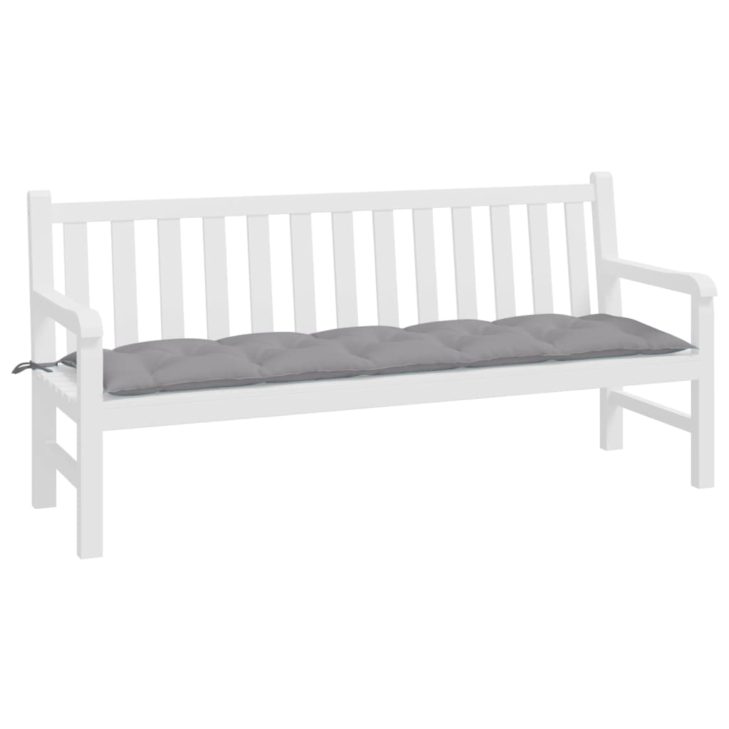 Vidaxx Gartenbankauflage 180x50x7 cm Oxford-Stoff grau