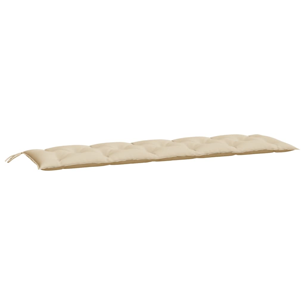 VidaXL Gartenbankauflage 180x50x7 cm Oxford-Stoff beige